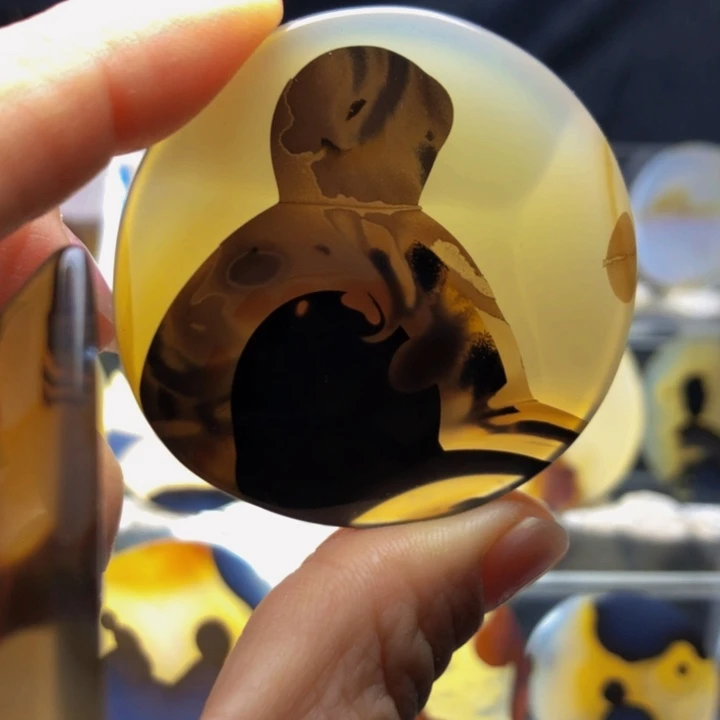 合金玛瑙/玉髓珠宝奇石109