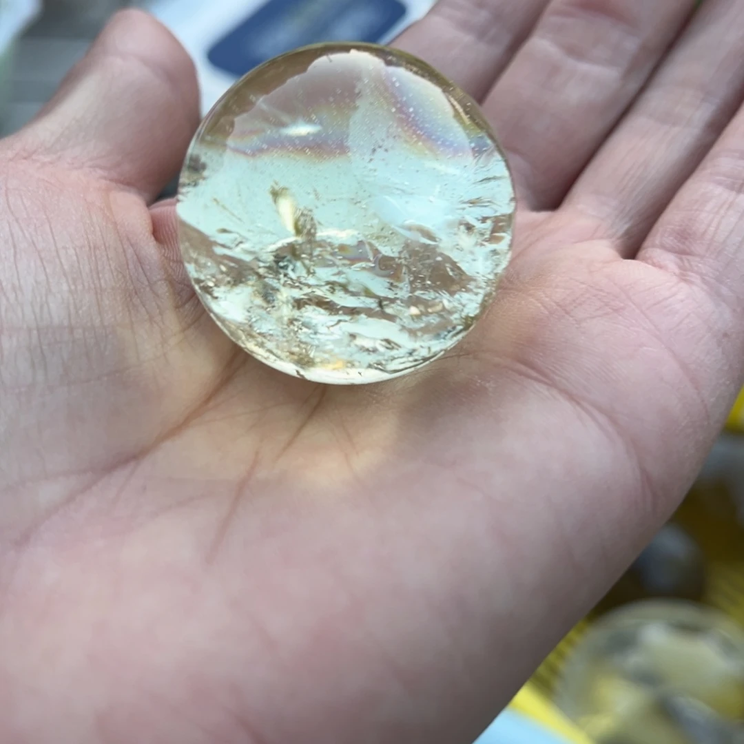 黄晶未镶嵌摆件未镶嵌天然水晶摆件