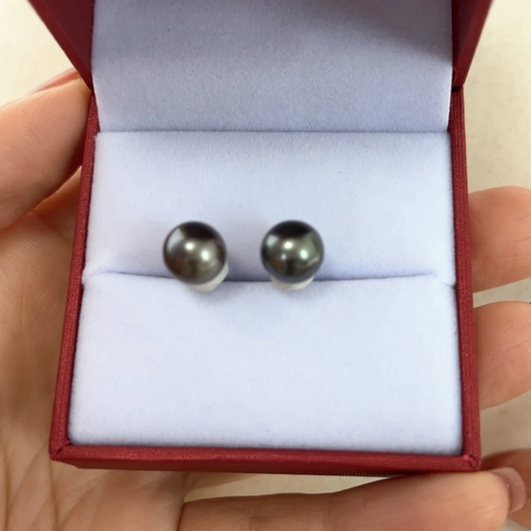 【闪购商品】银S925镶嵌耳饰海水珍珠