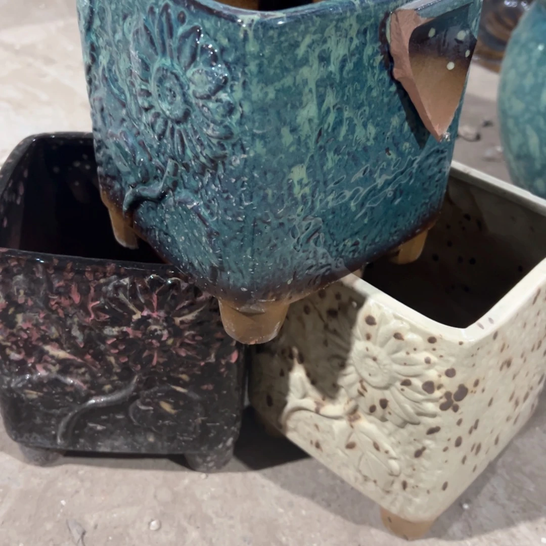 红陶瑕疵14-15三个