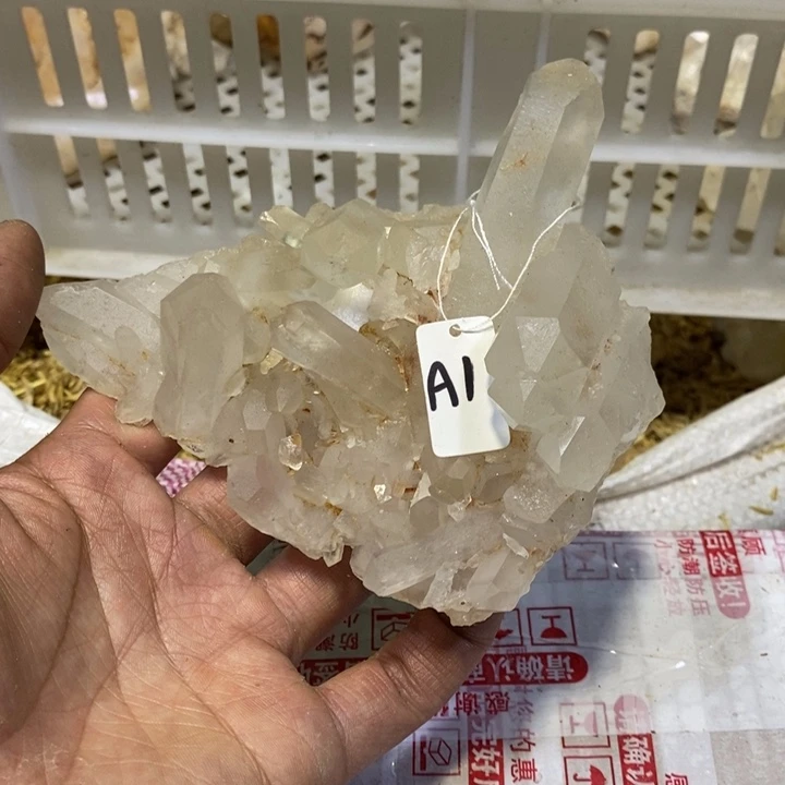 水晶水晶原石摆件未镶嵌小****6