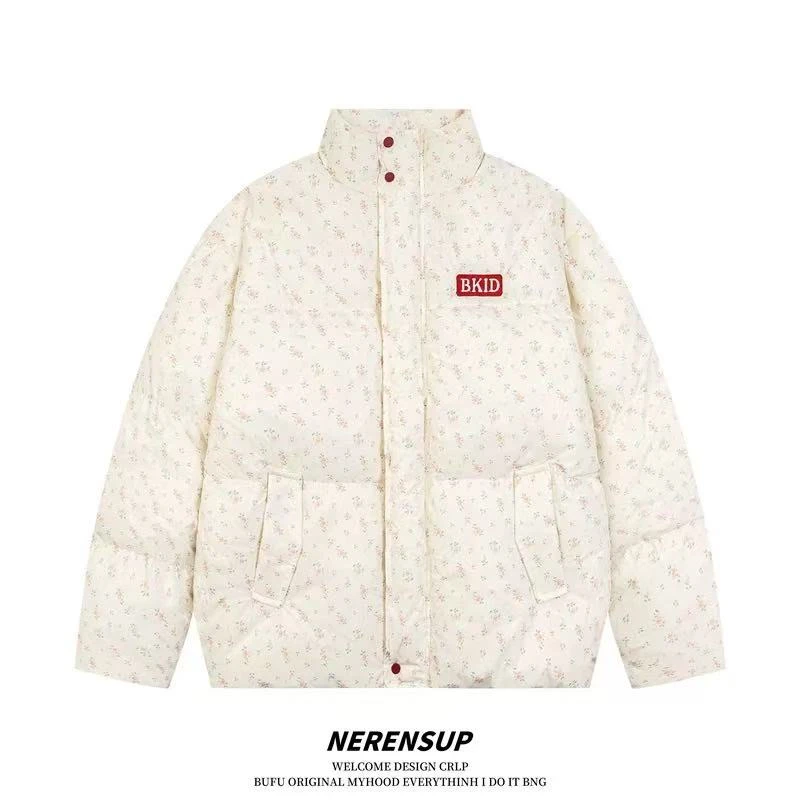 A11-3两色“小碎花”棉服外套（25）