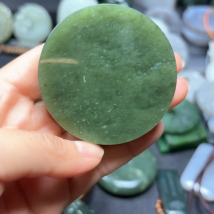 和田玉珠宝半成品未镶嵌