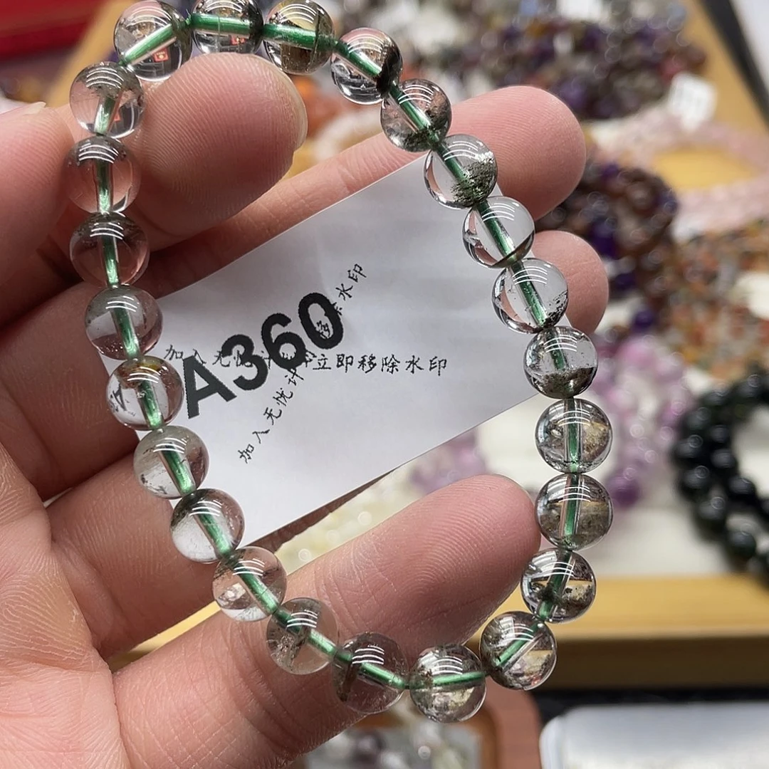 未镶嵌水晶手链天然