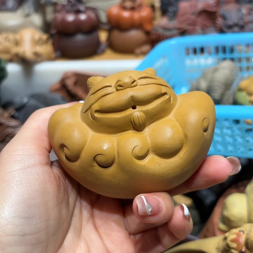 紫砂茶宠微瑕尾货听清再拍