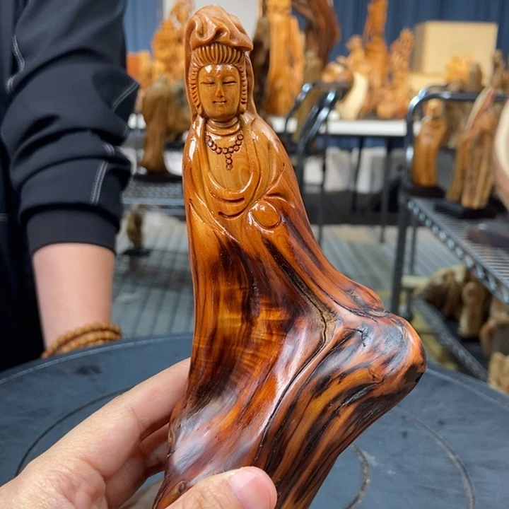 柏木（崖柏）手把件