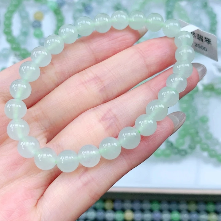 未镶嵌手链翡翠翡翠