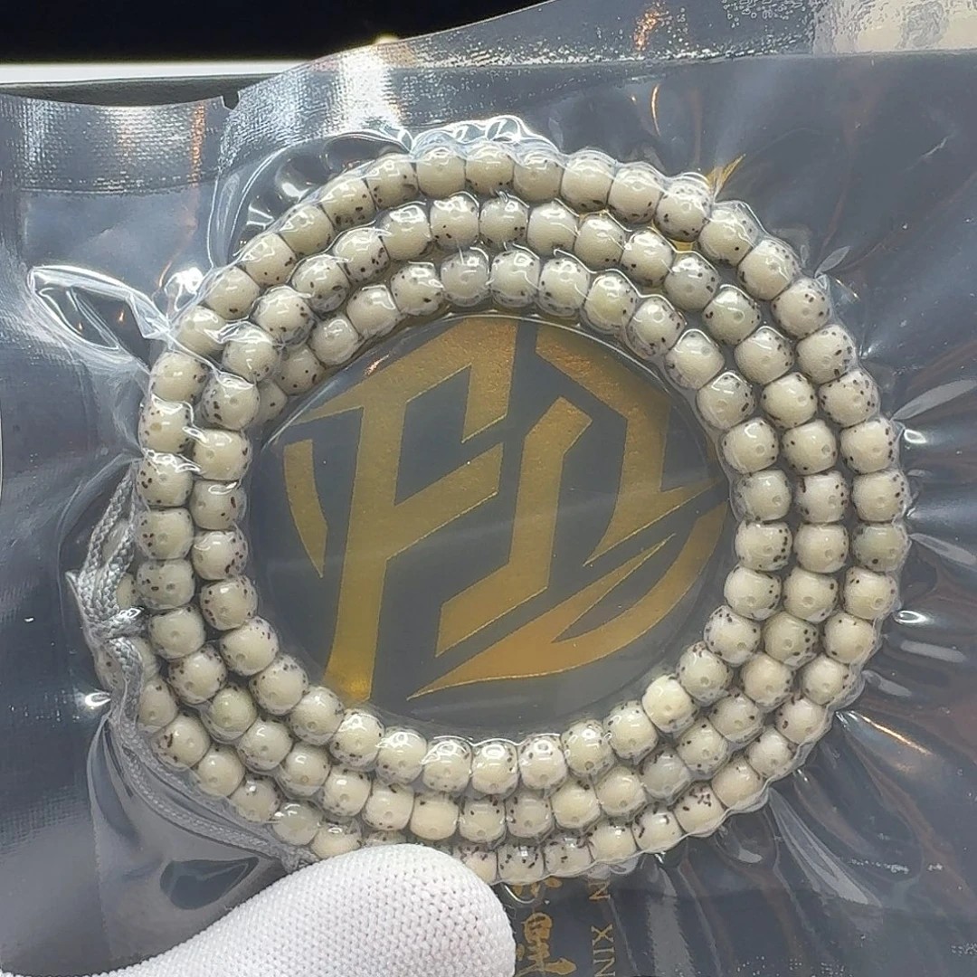 星月菩提吊坠214梵天绿包白卡姿兰大眼睛6鼓珠108