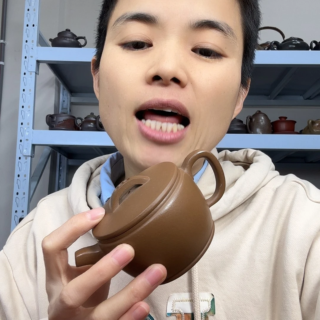 茶壶紫砂民间手艺人全手工制作