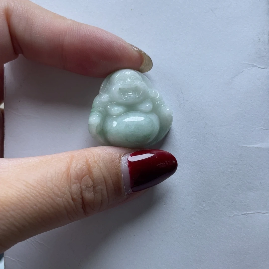 翡翠颈饰未镶嵌Y****6佛公