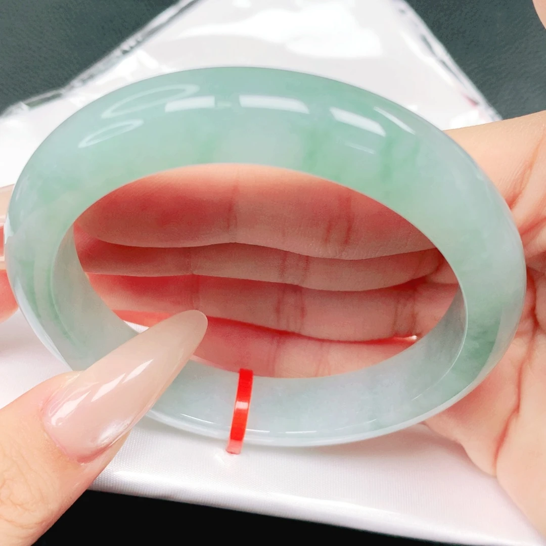 翡翠未镶嵌手镯58