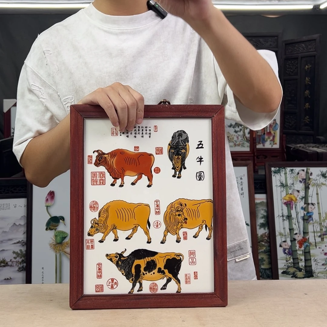 瓷片景德镇瓷板画