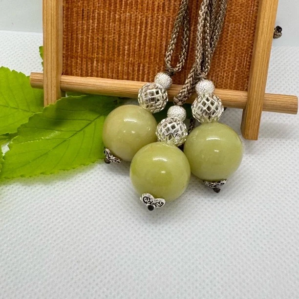 『官方质检认证保真』天然玉石转运珠吊坠多样款式可选