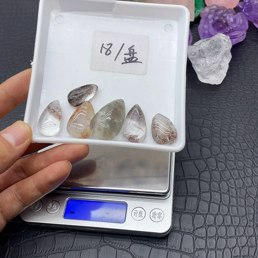 未镶嵌水晶珠宝半成品23