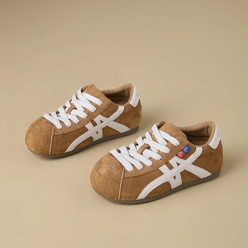 态度女鞋秋季时尚勃肯鞋百搭休闲鞋运动鞋复古低帮日系潮流德训鞋