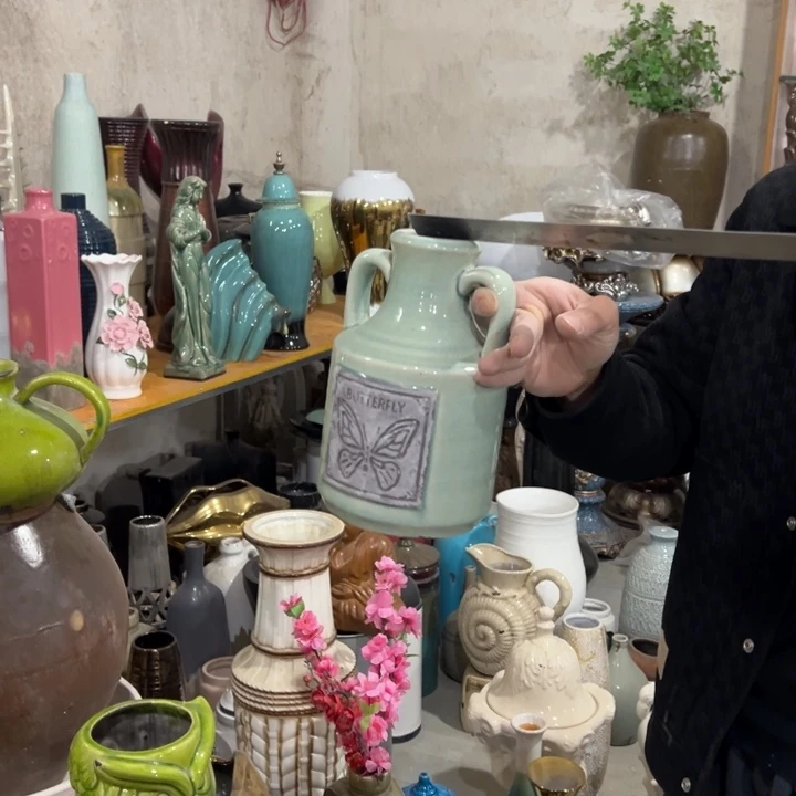 瓶高度24厘米口径5厘米微瑕捡漏