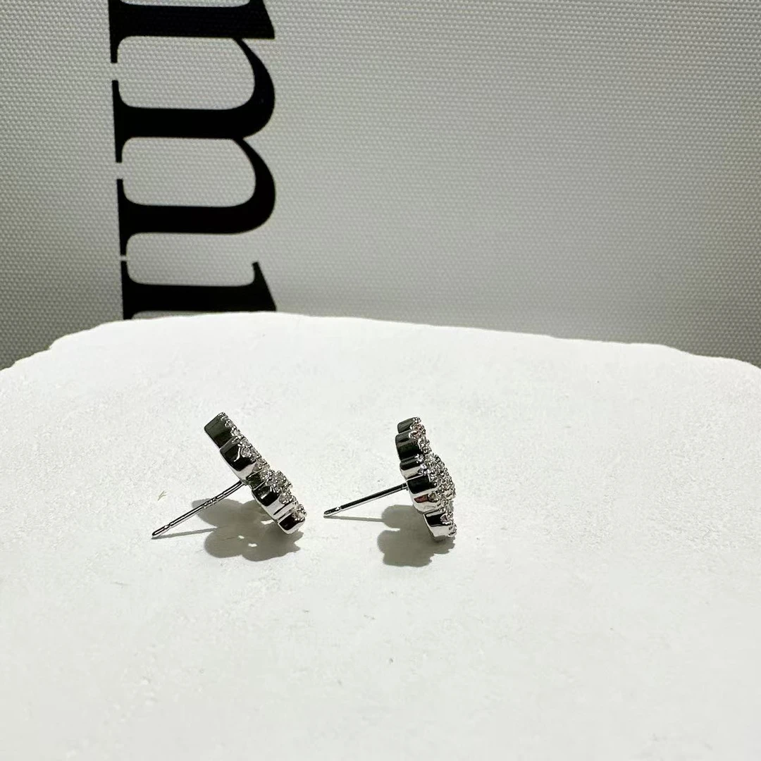 铜合金合成锆石耳饰 娜娜GemmyQueen耳环GQ02709