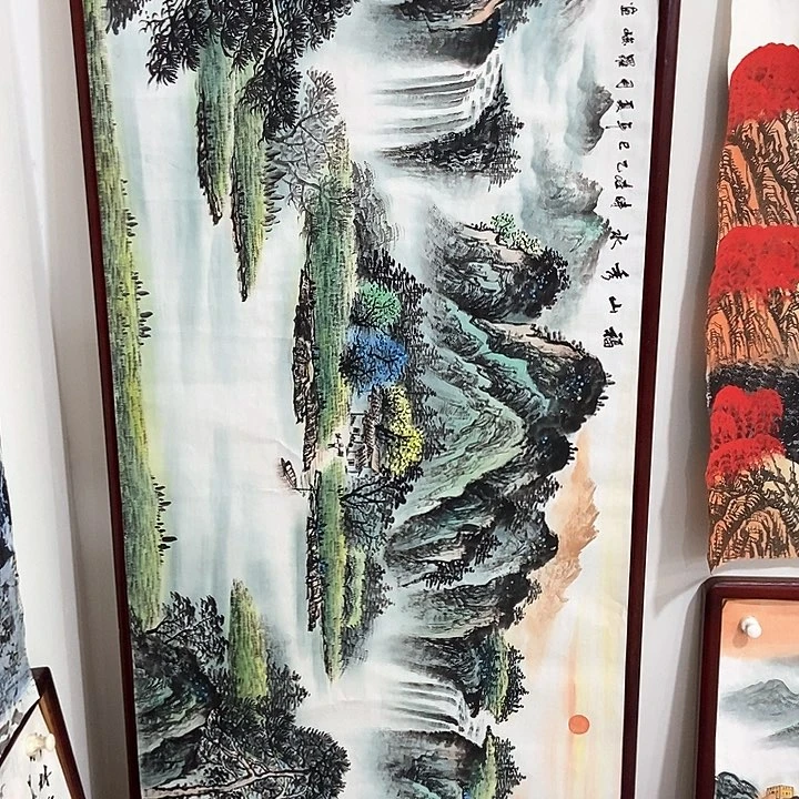 小周画廊的直播间不带框