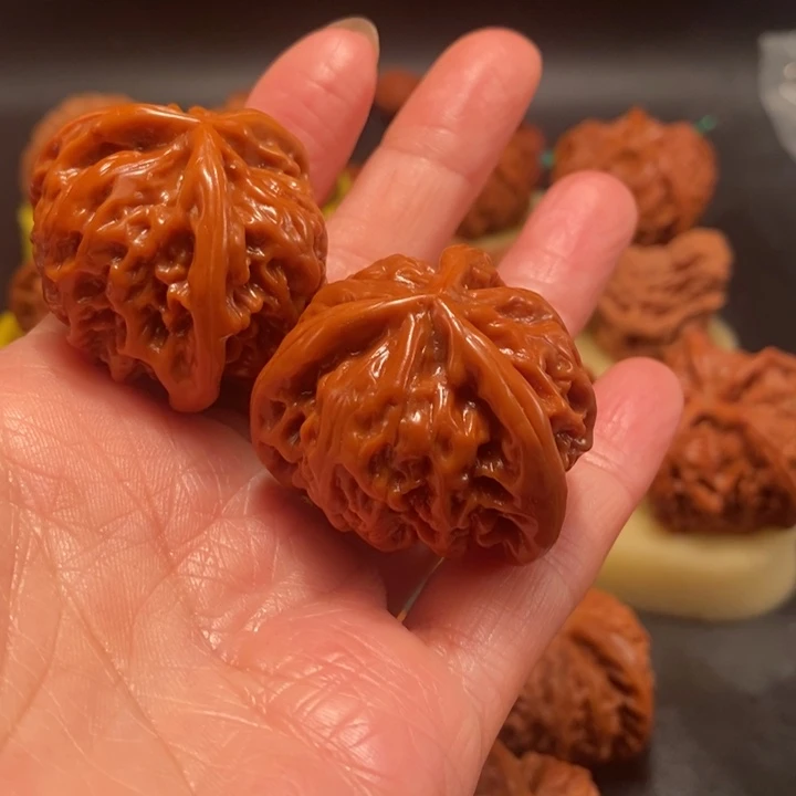 一***F猴头核桃吊坠工艺核桃