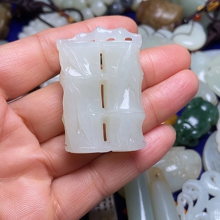 吊坠(不含链)未镶嵌和田玉@***7