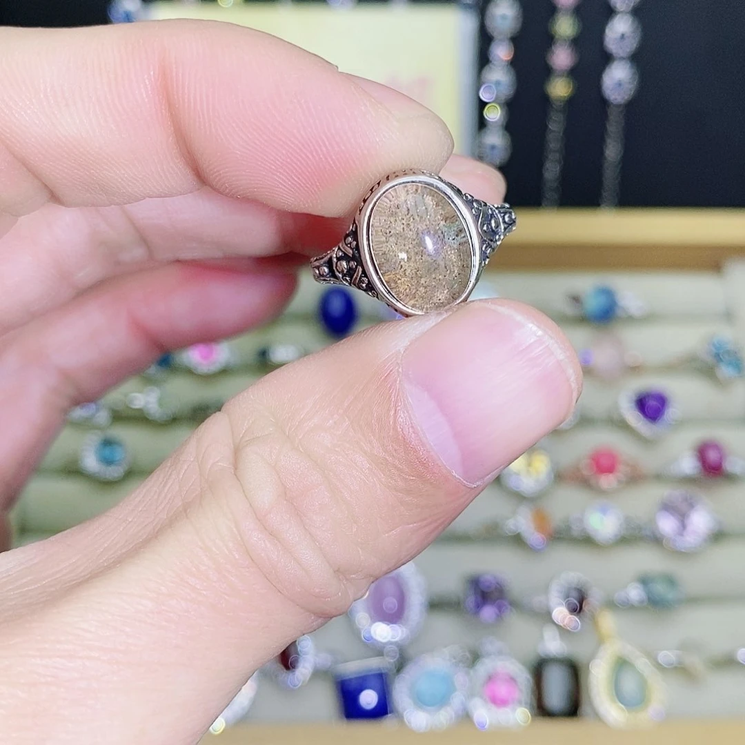 未镶嵌戒指水晶678