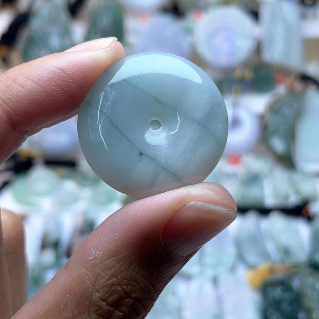【闪购商品】颈饰未镶嵌翡翠平安扣