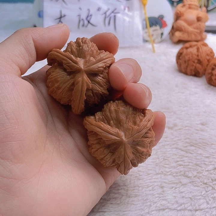 吊坠文玩核桃來*三棱