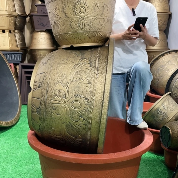 园盆古铜五零一个