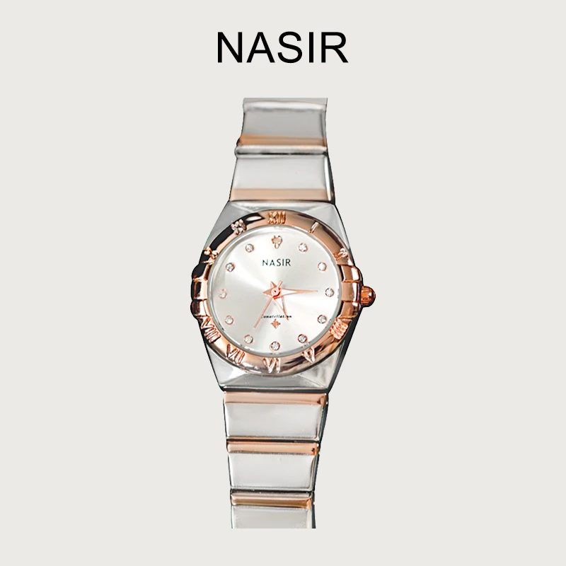 NASIR【港口直发】女款轻奢气质防水精致百搭小众网红腕表-718