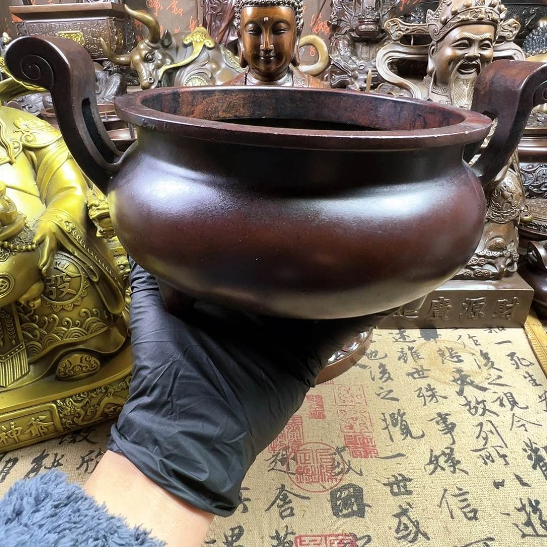 吉****8香炉 家用供香炉 风水摆件 聚宝盆 家居摆件