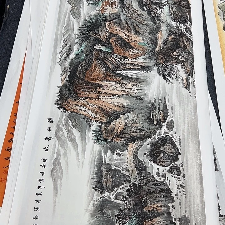 国画纯手绘国画作品