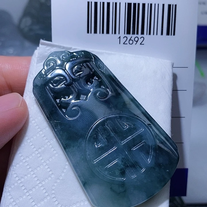 翡翠未镶嵌颈饰天光墟翡翠市场现金代购