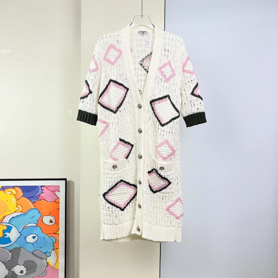 99新 Chanel/香奈儿 针织外套/38码/Xspa4351