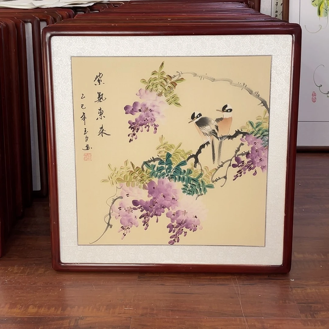 国画带框尺寸63*63厘米