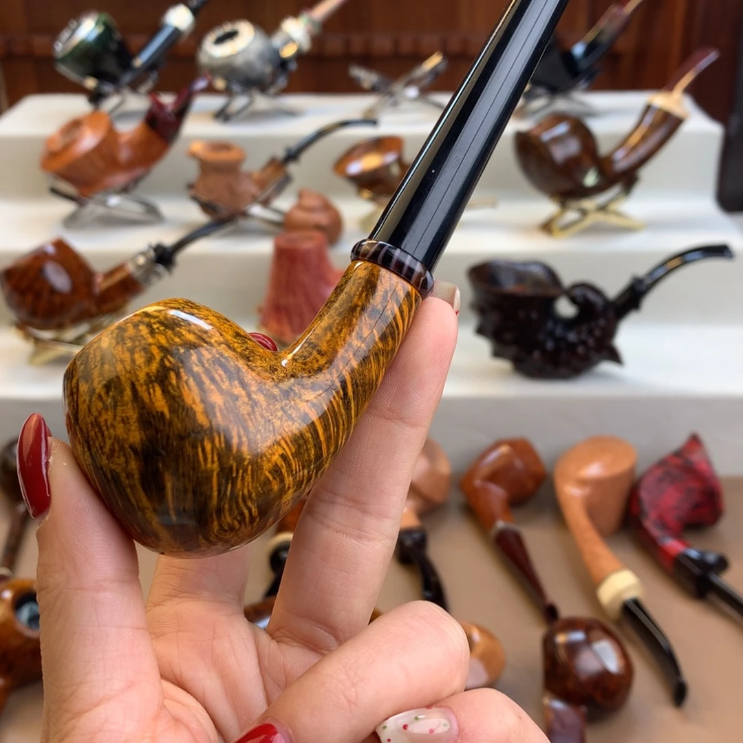 J***e高品质石楠木烟斗