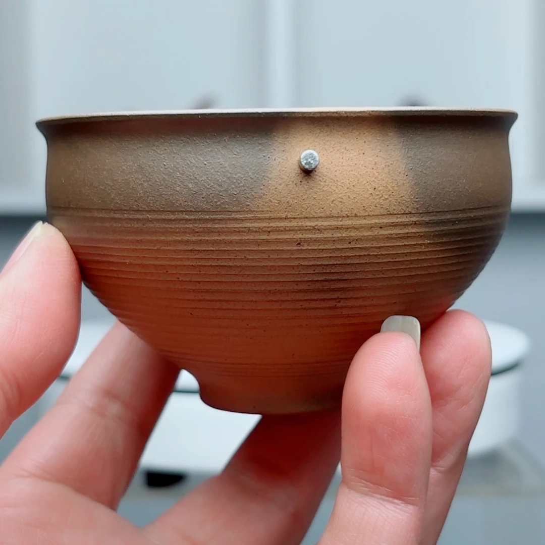 茶壶紫砂龙窑柴烧紫砂杯150cc