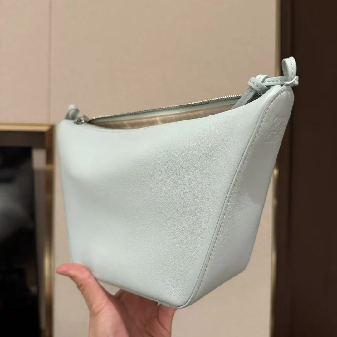 99新 LOEWE/罗意威 【安则专属】蓝色饭盒包