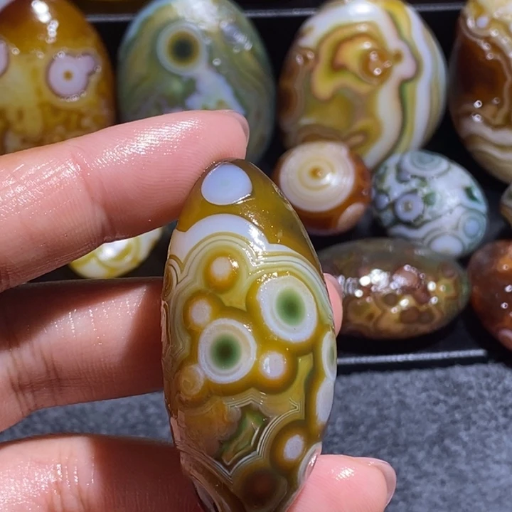 玛瑙/玉髓未镶嵌吊坠(不含链)55