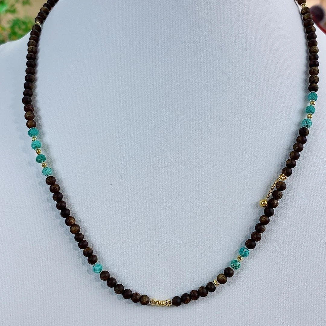 18K金镶嵌绿松石珠宝奇石