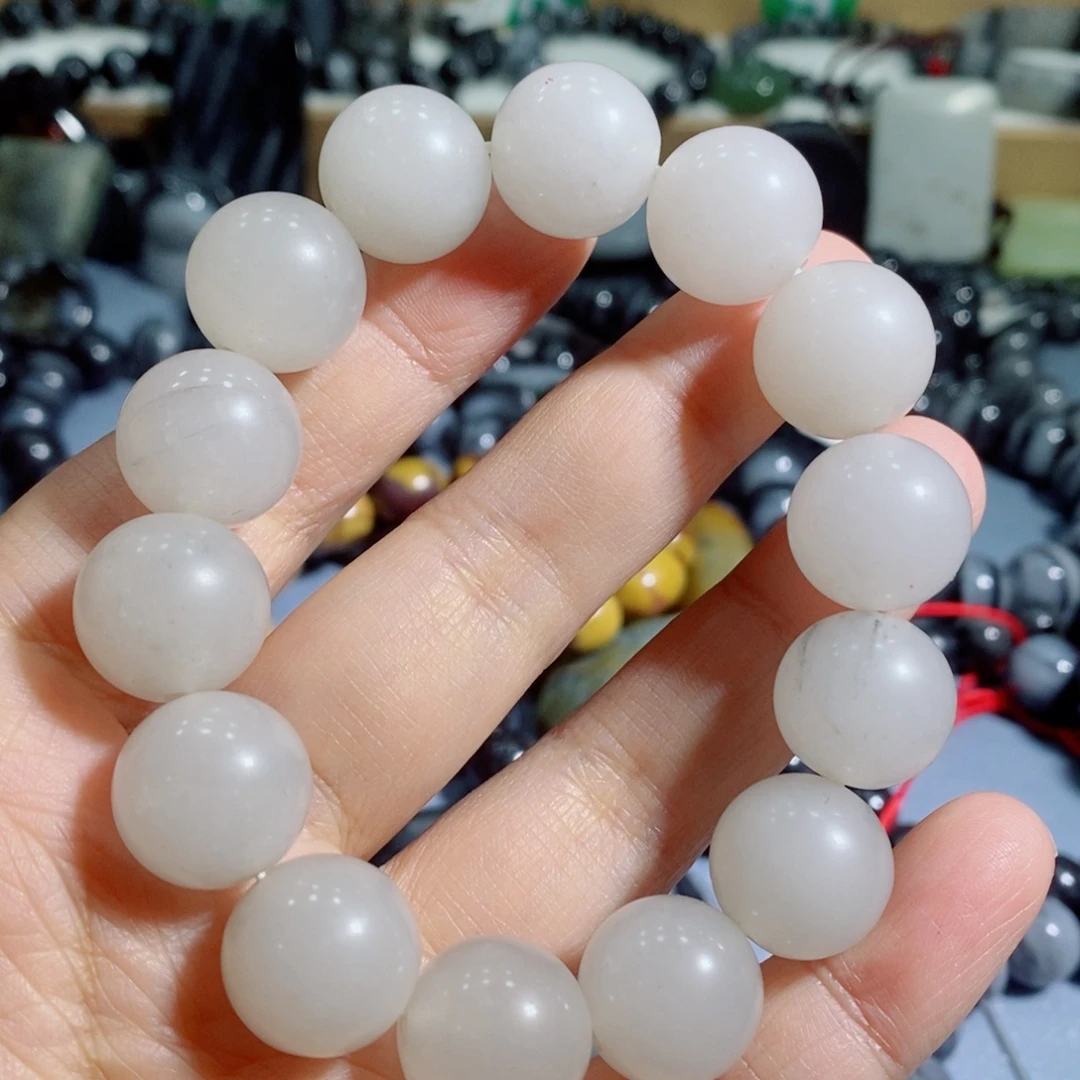 石英质玉未镶嵌手链