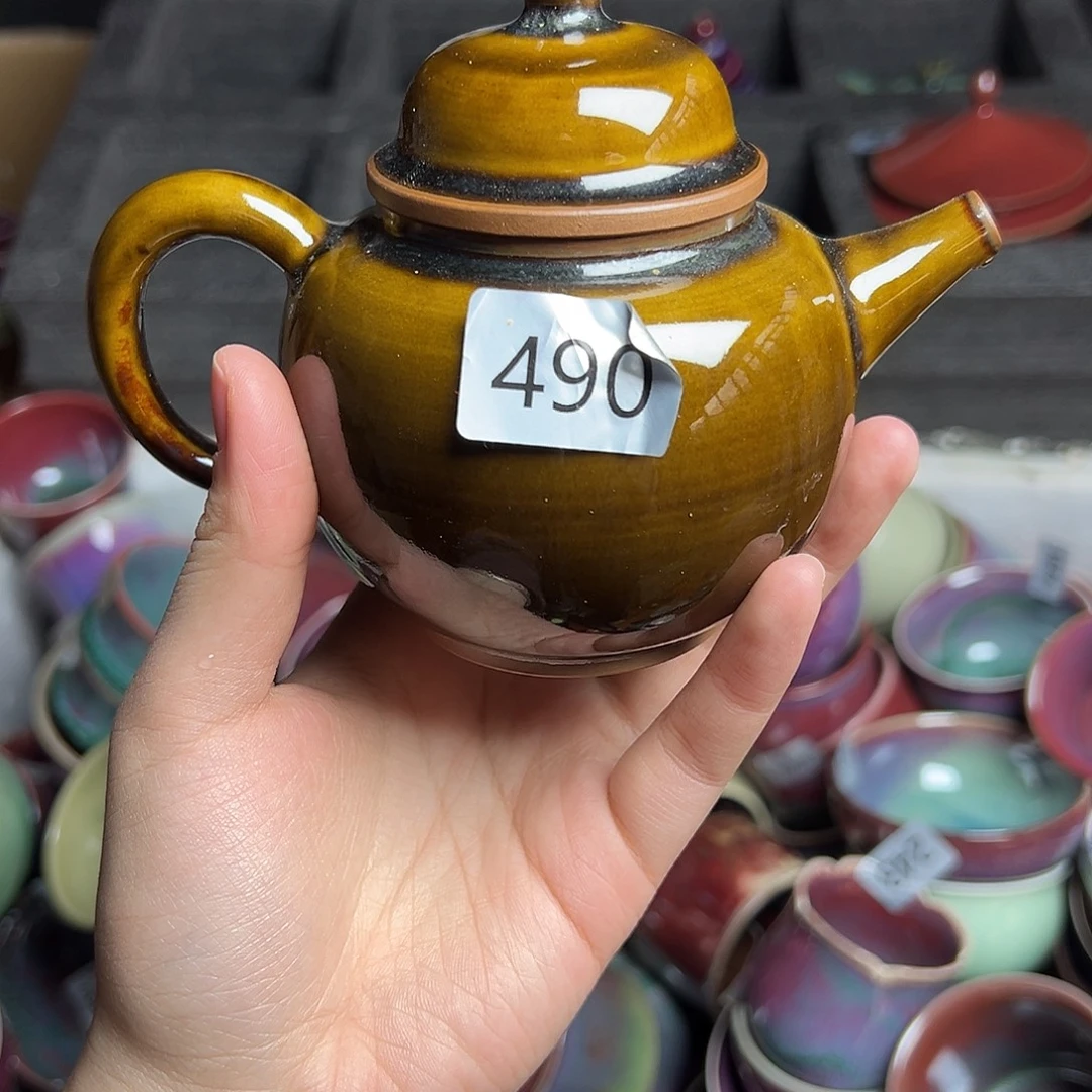 摆件陶窑口自销原矿钧瓷