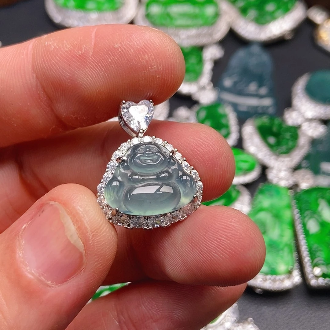 翡翠吊坠(不含链)未镶嵌881吊坠