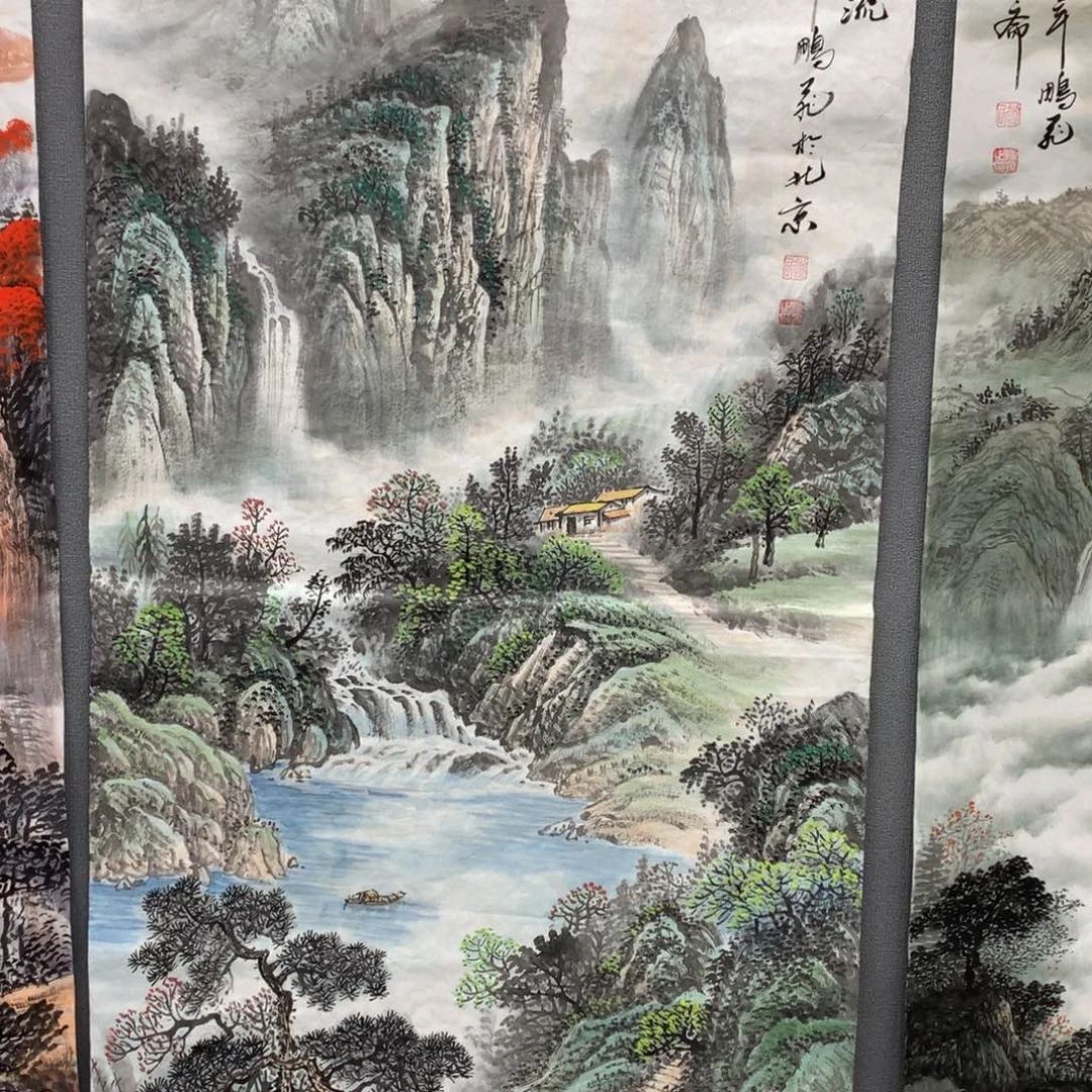 【闪购商品】叶***膀年画艺术作品欣赏