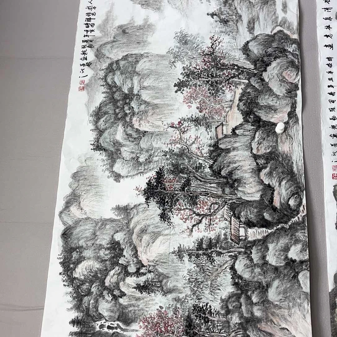国画宣纸国画纯手绘作品