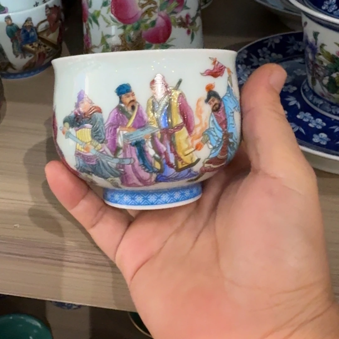 景德镇手工手绘展示