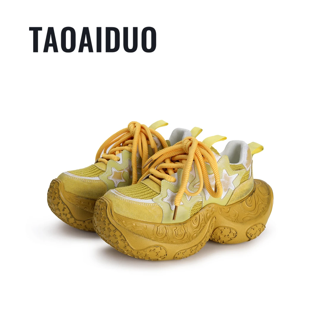 【淘爱朵】增高8cm时尚潮流百搭女士休闲鞋9955-9