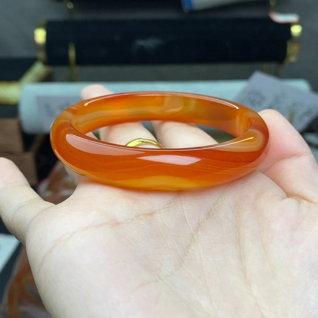 玛瑙/玉髓手镯未镶嵌用****1