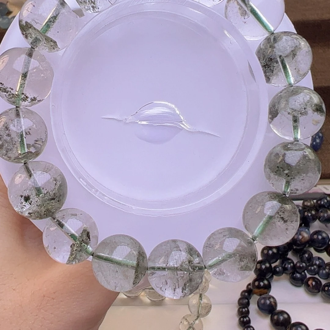 【闪购商品】水晶手链未镶嵌凌**点305绿幽灵