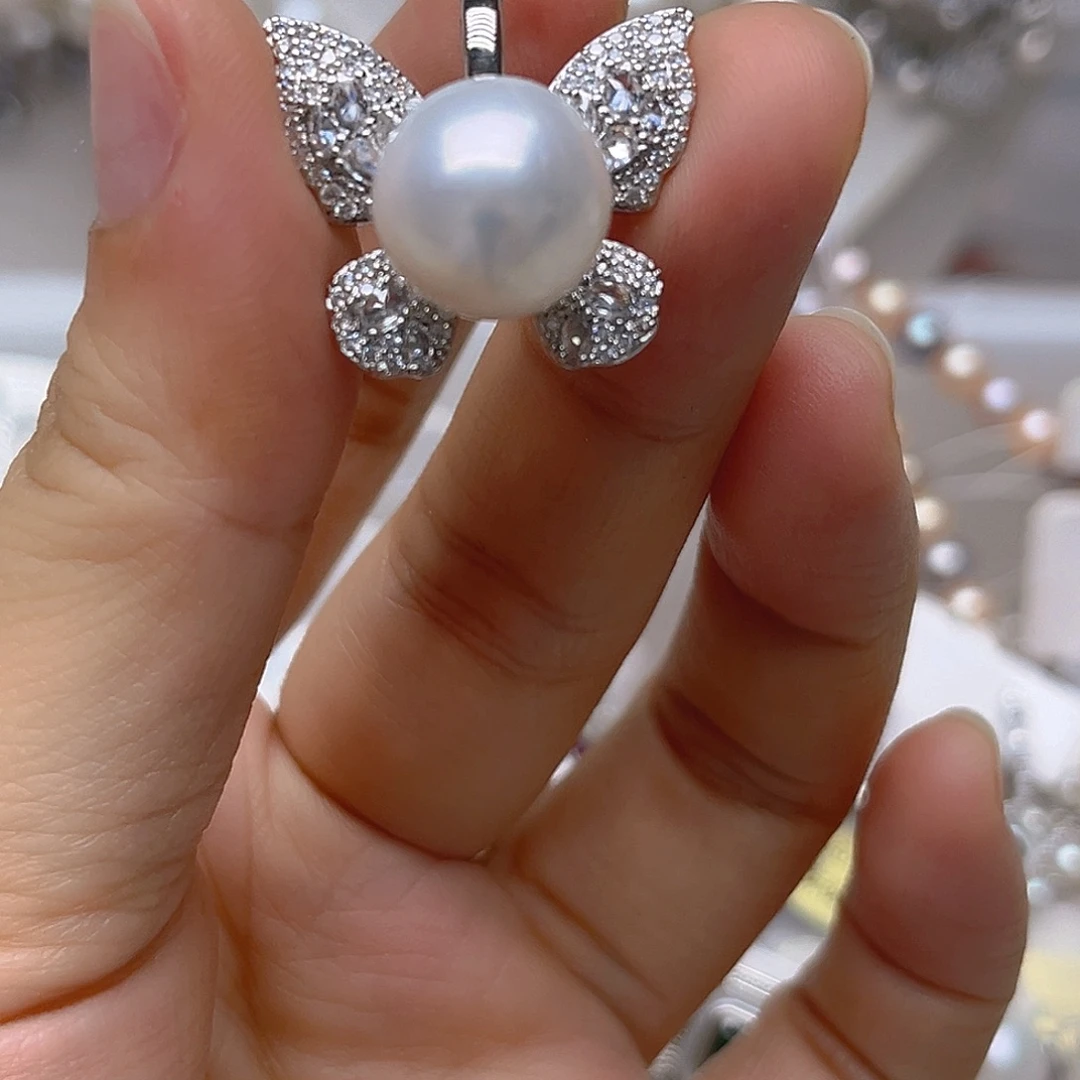 淡水珍珠吊坠耳钉未镶嵌