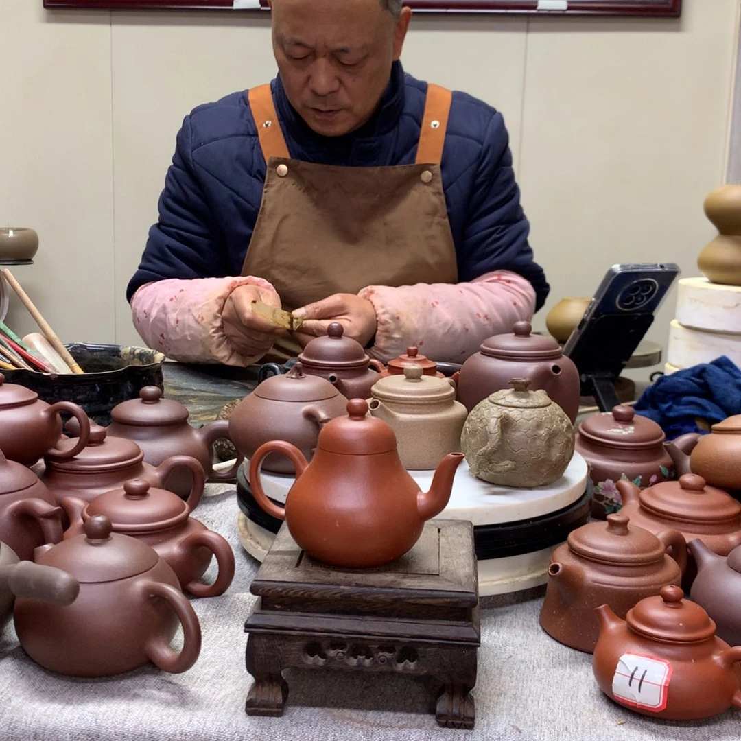 茶壶朱泥思婷140 C半手工制作